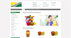 Desktop Screenshot of obenland-universalreiniger-shop.de